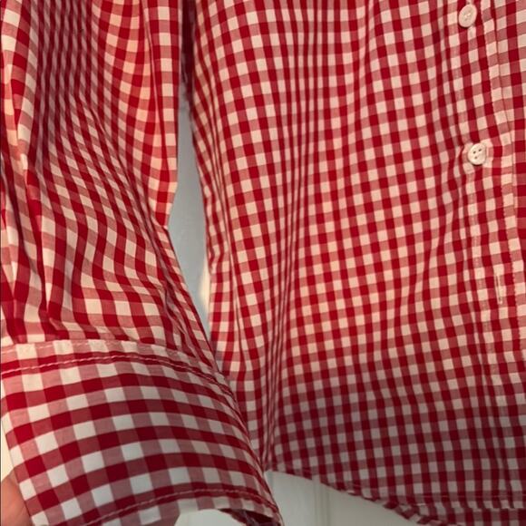 NWOT Chef Works Red Checkered Shirt - Picture 4 of 5